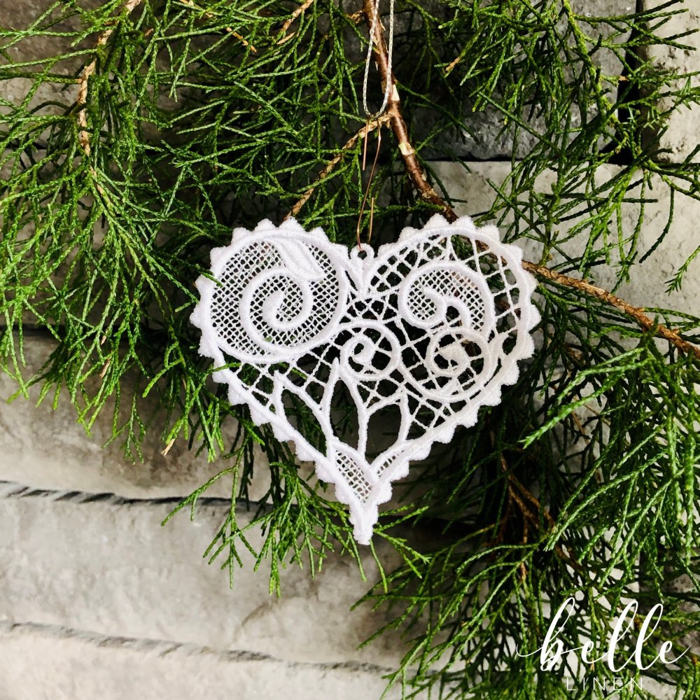 Christmas Lace Ornament - Hearth #10