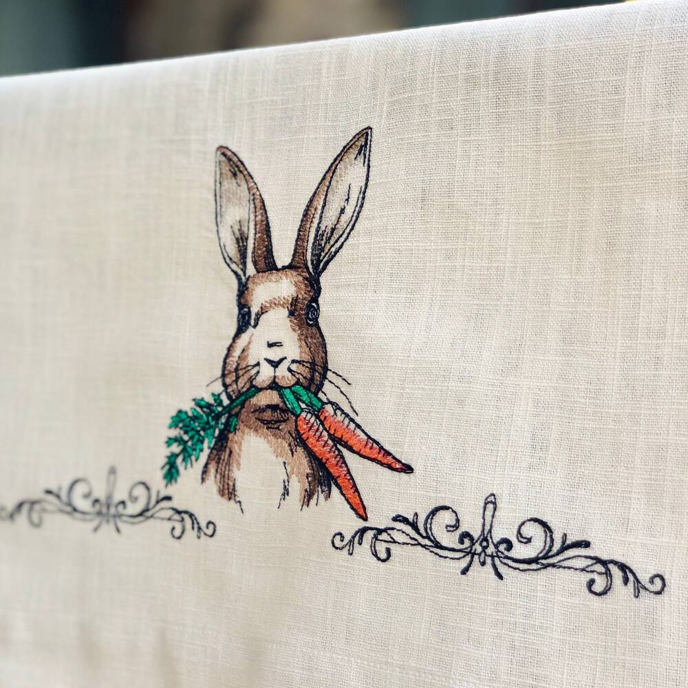 Easter Bunny Table Runner