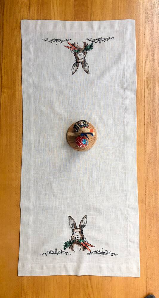 Easter Bunny Table Runner