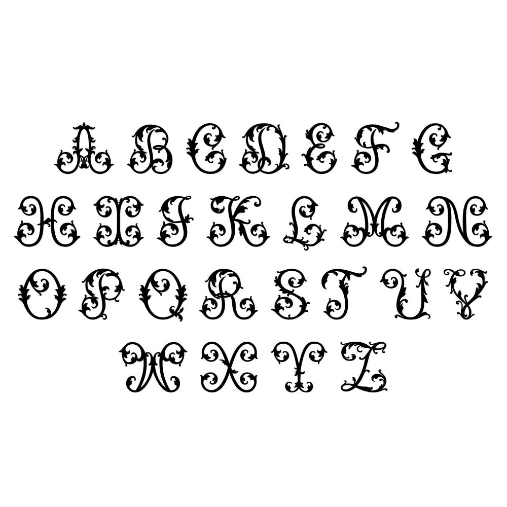 Easter Monogram Linen Ribbon