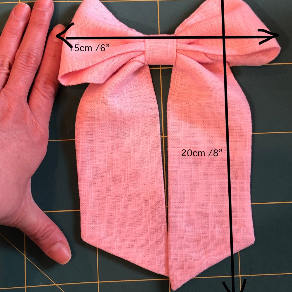 Valentine Monogram Linen Ribbon