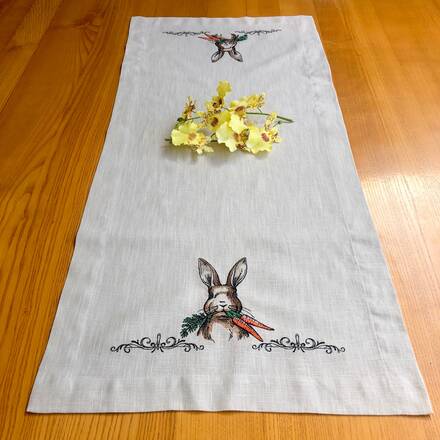 Easter Bunny Table Runner