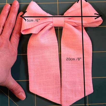 Easter Monogram Linen Ribbon