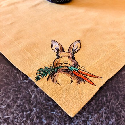 Easter Rabbit Square Table Cloth
