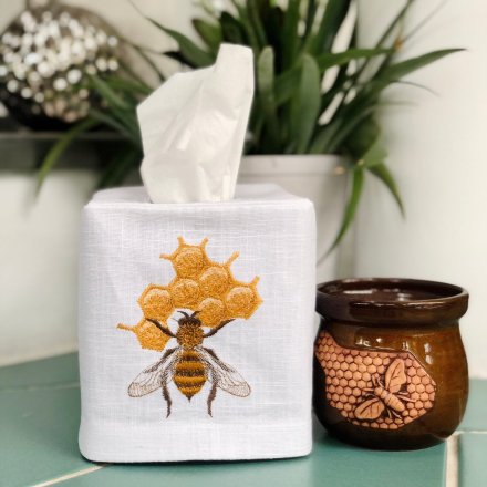 Honey Bee Tissue Box Cover