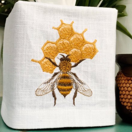 Honey Bee Tissue Box Cover