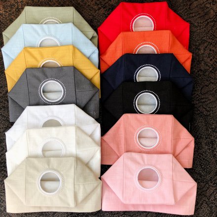 Plain Linen Tissue Box Cover