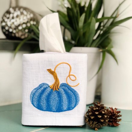 Vintage Pumpkin Tissue Box Cover
